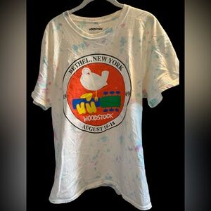 Woodstock Bethel concert shirt (back has dates)